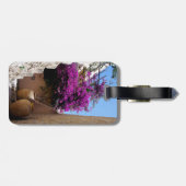 Bougainvillea in amphorah bagagelabel (Achterkant horizontaal)