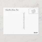 Bougainvillea in Bucerias Briefkaart (Achterkant)