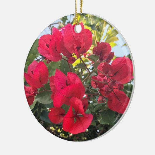 Bougainvillea Keramisch Ornament (Links)