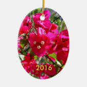 Bougainvillea Keramisch Ornament (Voorkant)