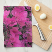 Bougainvillea keukenhanddoek (Quarter Fold)