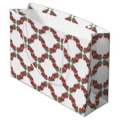 Bougainvillea Large Gift Bag Groot Cadeauzakje (Achterkant Gekanteld)