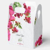 Bougainvillea Mediterranean Greek Island Wedding Bedankdoosjes (Geopend)