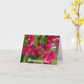 Bougainvillea Notecards Kaart (Gele Bloem)