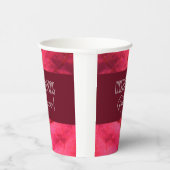 Bougainvillea Paper cup Papieren Bekers (Rechts)