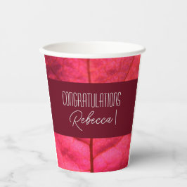 Bougainvillea Paper cup Papieren Bekers