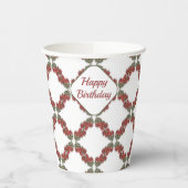 Bougainvillea Paper Cups Papieren Bekers (Links)