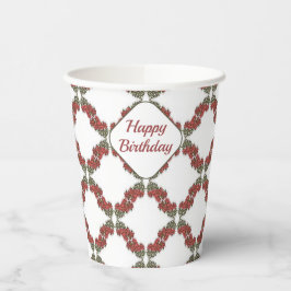 Bougainvillea Paper Cups Papieren Bekers