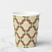 Bougainvillea Paper Cups Papieren Bekers (Rechts)