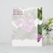 Bougainvillea Persoonlijk Briefpapier Custom Briefhoofd (Staand voorkant)