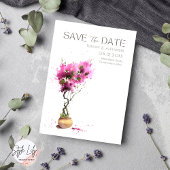 Bougainvillea Photo Summer Wedding Save The Date