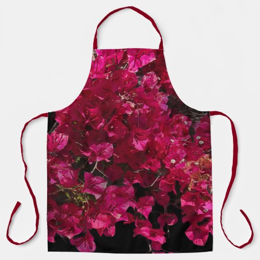Bougainvillea Rode Tropische Klimmende Heester Fot Schort (Voorkant)