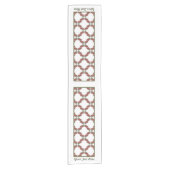 Bougainvillea Table Runner Korte Tafelloper (Voorkant)