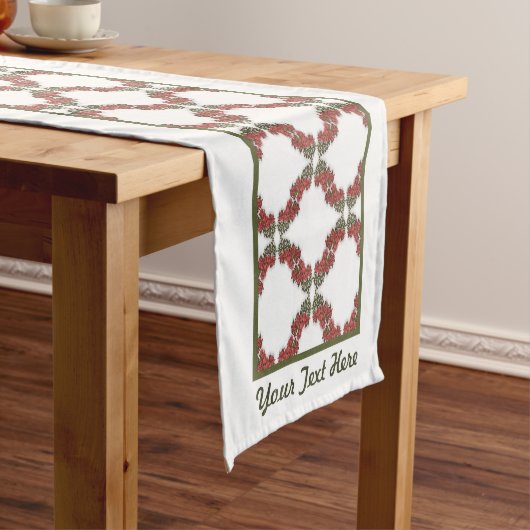 Bougainvillea Table Runner Korte Tafelloper (Voorbeeld)