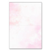Bougainvillea Tropical Forest Wedding Place Card Kaart (Achterkant)
