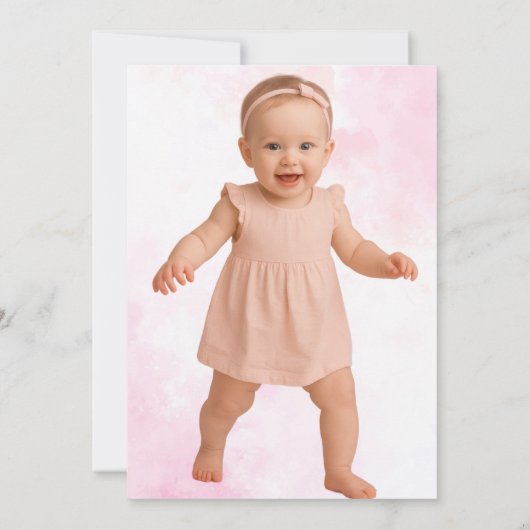 Bougainvillea Tropical Wild Forest Verjaardag Kaart (Achterkant)