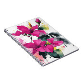 Bougainvillea - Watercolor flowers Notitieboek (Rechterzijde)