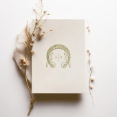 Bougainvillea Wedding Invitations Art Nouveau Kaart