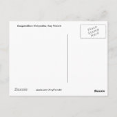 Bougainvillean Matryoshka-Briefkaart Briefkaart (Achterkant)