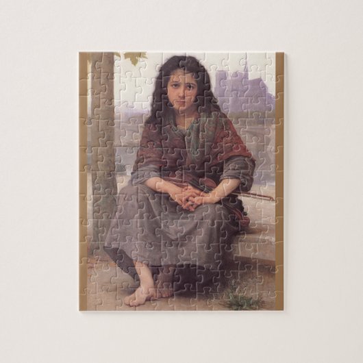 BOUGEREAU BOHEMIAN GIRL JIGSAW PUZZLE LEGPUZZEL (Verticaal)