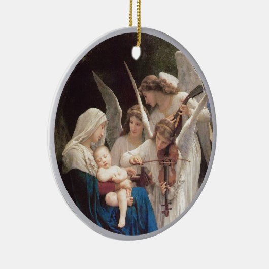 Bougereau en Botticelli Maria Jezus en engelen Keramisch Ornament (Rechts)