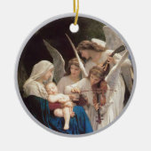 Bougereau en Botticelli Maria Jezus en engelen Keramisch Ornament (Voorkant)