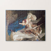Bougereau Virgin with Angels Christelijke kunst Ji Legpuzzel (Horizontaal)