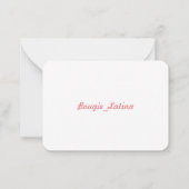 Bougie_Latina Note Frida NoteCards Notitiekaartje (Achterkant)