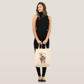 Bougie voor het leven, Boujee kerstboom, kerstcade Tote Bag (Voorkant (model))