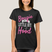 Bougie with a bit of hood  girl magic t-shirt (Voorkant)