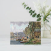 Bougival, 1873 briefkaart (Staand voorkant)