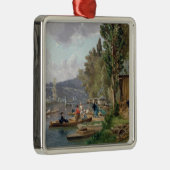 Bougival, 1873 metalen ornament (Rechts)