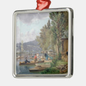 Bougival, 1873 metalen ornament (Links)