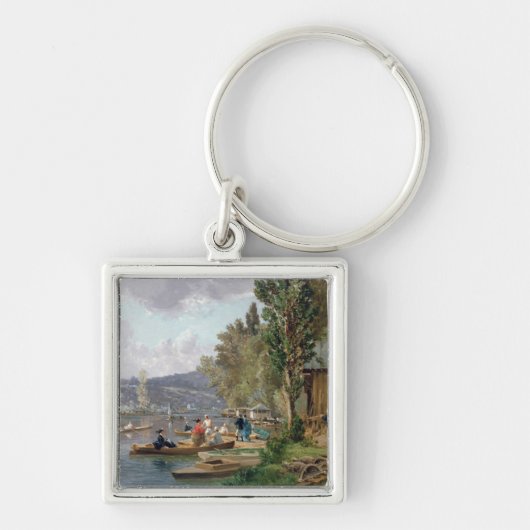 Bougival, 1873 sleutelhanger (Voorkant)