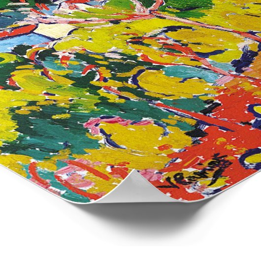 Bougival | Maurice de Vlaminck | Poster (Hoek)