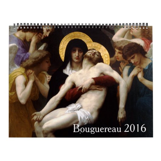 Bouguereau 2016 Large Kalender (Hoes)