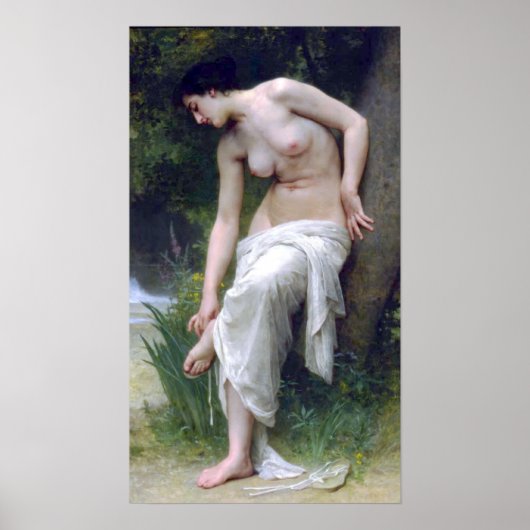 Bouguereau - Apres Le Bain Poster (Voorkant)