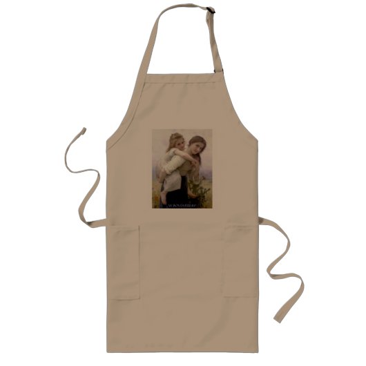 Bouguereau Apron Lang Schort (Voorkant)
