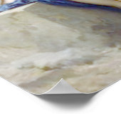 Bouguereau - Au Pied de la Falaise Poster (Hoek)