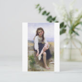 Bouguereau - Avant le Bain Briefkaart (Staand voorkant)