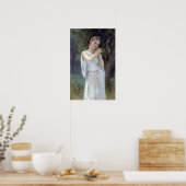 Bouguereau - Boucles D'Oreilles Poster (Keuken)