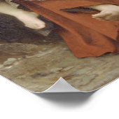 Bouguereau-Breton Brother en zuster Poster (Hoek)