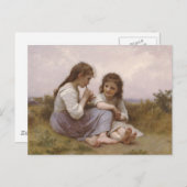 BOUGUEREAU BRIEFKAART (Voorkant / Achterkant)