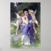 Bouguereau - Chansons de Printemps Poster (Voorkant)