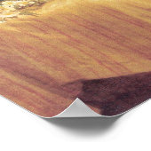 Bouguereau-Child Braiding A Crown Poster (Hoek)