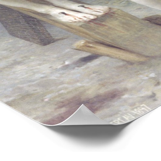 Bouguereau - Compassie Poster (Hoek)