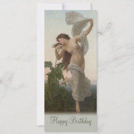 Bouguereau Dawn L'Aurore CC0875 Birthday Kaart
