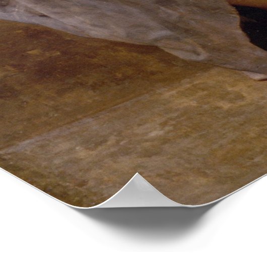 Bouguereau de harde lesson poster (Hoek)