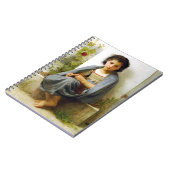 Bouguereau de kleine knitter notitieboek (Linkerzijde)