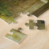 Bouguereau de kleine knitter Puzzle Legpuzzel (Zijkant)